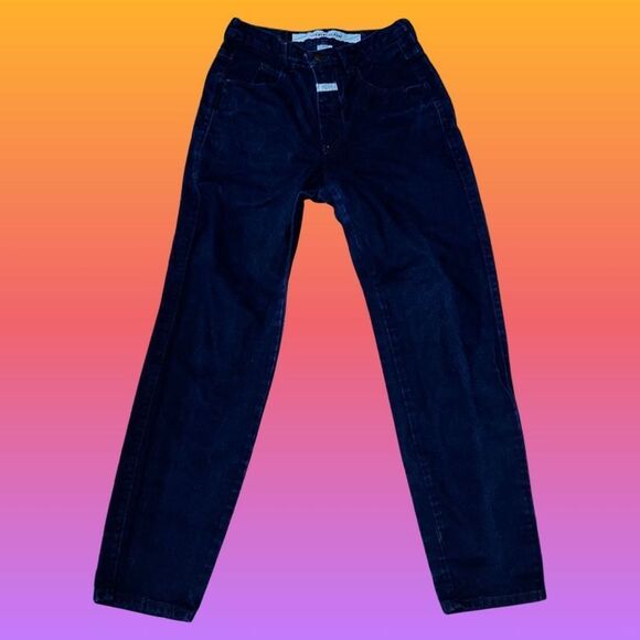 Women’s 1991 Vintage Marithe Francois Girbaud Dark Blue Hi Waist Jeans 9/10 #149 - Picture 1 of 6